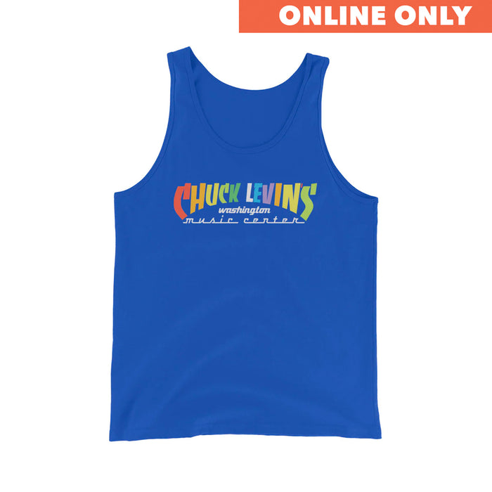 Chuck Levin's Colorful Logo Tank Top