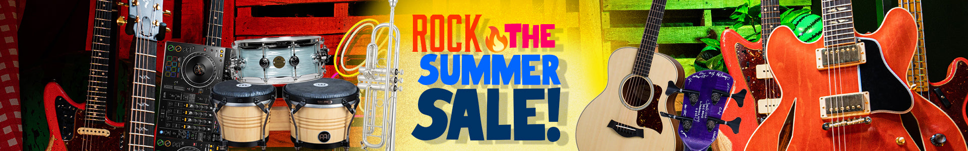 Rock the summer sale!