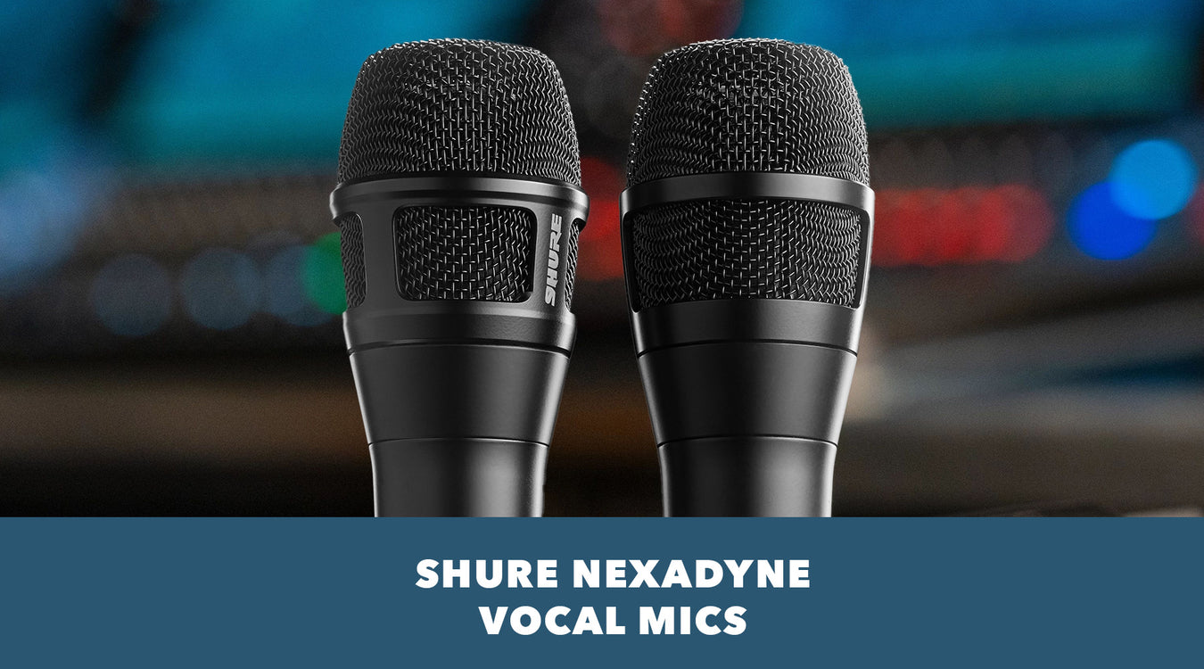 Shure Nexadyne Vocal Mics