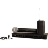 Shure BLX1288/CVL Combo Wireless PG58 and Lavalier System, H11 Band - Open Box, Mint