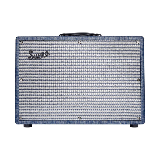 Supro Keeley Custom 12 1x12-Inch 25-Inch Combo Tube Guitar Amplifier - Blue Rhino - New