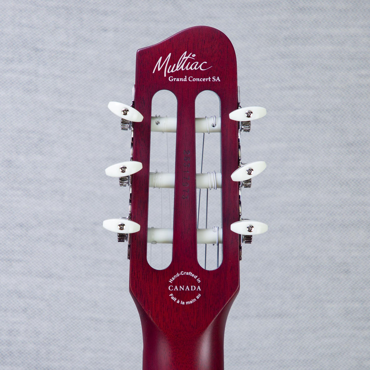 Godin MultiAc Grand Concert SA Nylon String Acoustic-Electric Guitar - Trans Black - CHUCKSCLUSIVE - #26317973