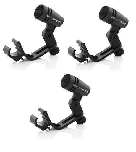 Sennheiser THREEPACK604P e604 Dynamic Drum Microphone 3-Pack - Mint, Open Box