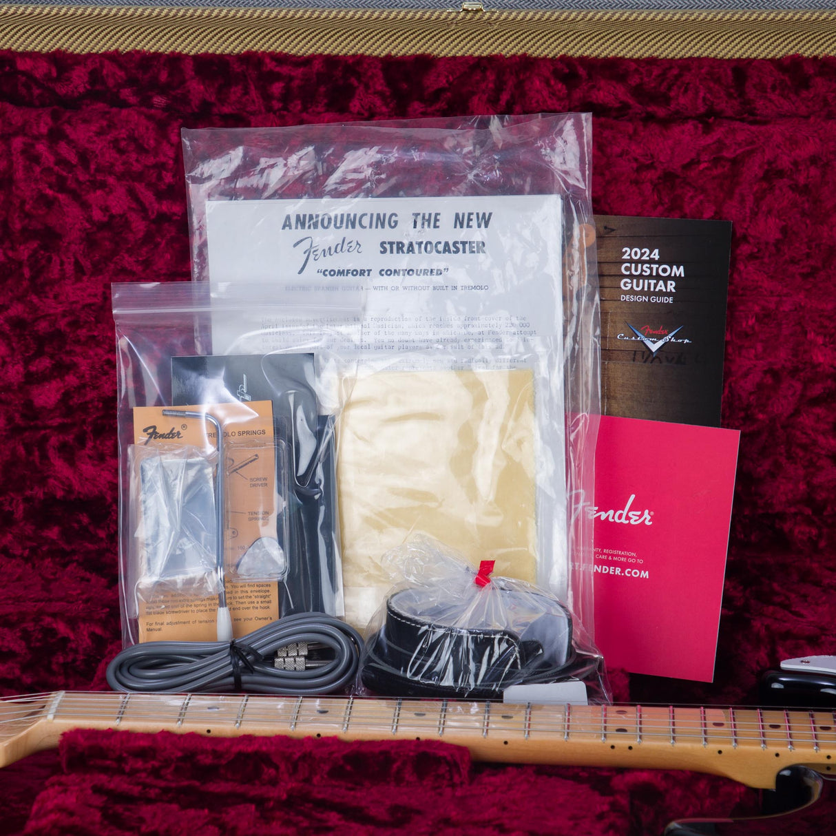 Fender Custom Shop Limited Edition 70th Anniversary 1954 Stratocaster NOS Electric Guitar - Wide Fade 2-Tone Sunburst - #XN5245.