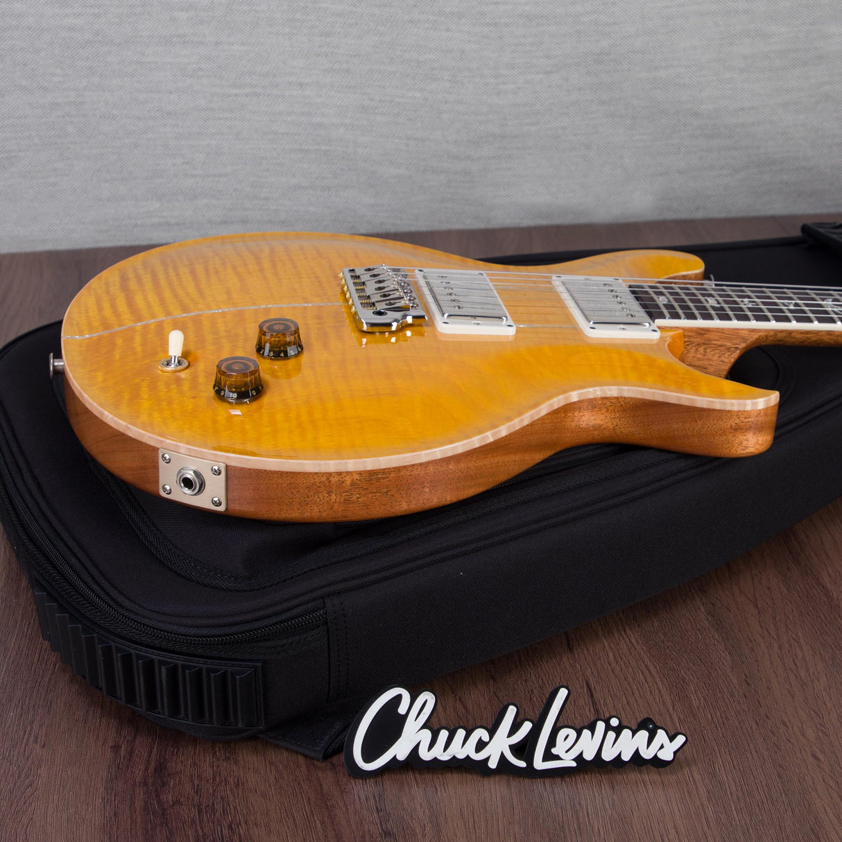 PRS Santana Retro Electric Guitar - Satana Yellow - #250415516
