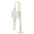 Schilke E3L-4 Yellow Brass Tuning Bell Eb Trumpet - Silver Plated - New