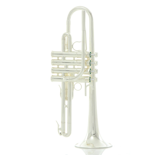 Schilke E3L-4 Yellow Brass Tuning Bell Eb Trumpet - Silver Plated - Demo - New