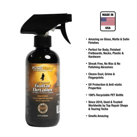 Music Nomad MN152 Guitar Detailer for Matte and Gloss Finishes - Tech Size