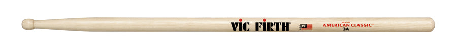 Vic Firth 3A American Classic Drumsticks Wood Tip
