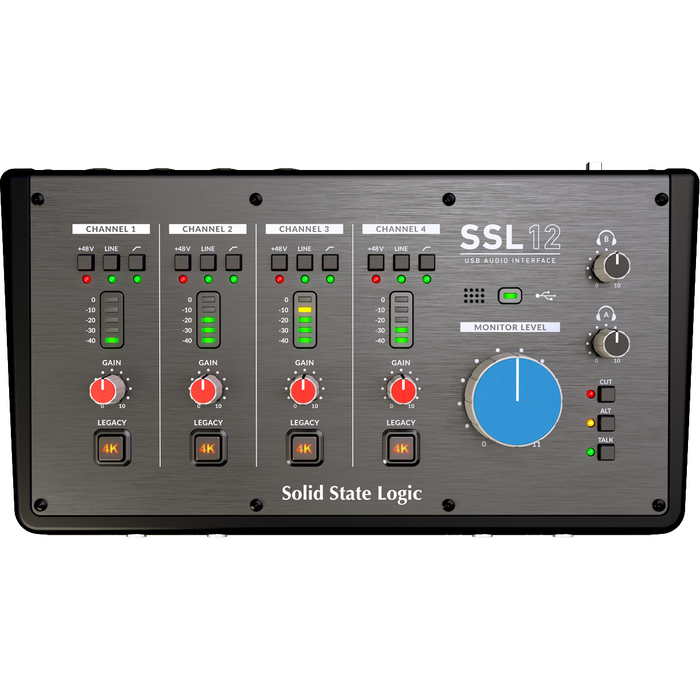 Solid State Logic SSL 12 Bus-Powered 12-Input USB Audio Interface - Preorder