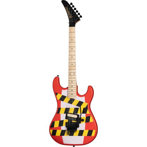 Kramer Custom Graphics Series Baretta Electric Guitar - Danger Zone - Mint, Open Box