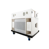 BASSBOSS Sublim8 Column PA Speaker wIth 18-inch Sub - White