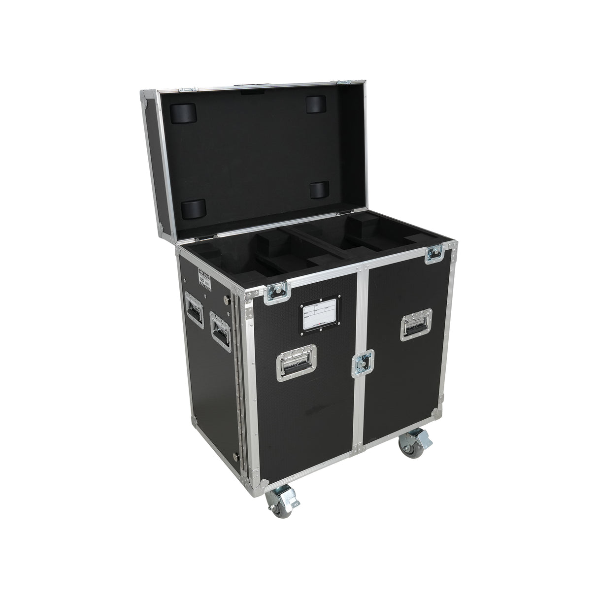 ProX XS-MH30WASHX2W for Two Moving Head Fixtures ATA Flight Style Road Case with Casters