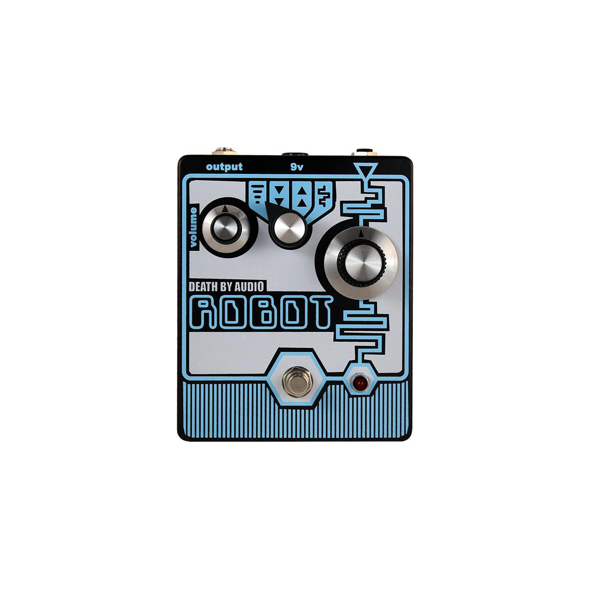 pedal robot Death By Audio Robot 8-Bit Pitch Transposing Guitar Pedal – Chuck Levin's Washington Music Center