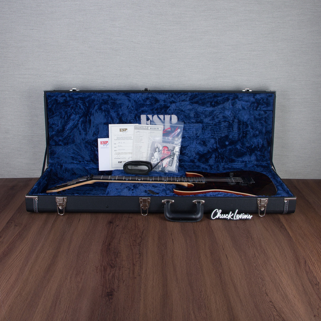 ESP USA M-1 DX FR Electirc Guitar - Hellfire - #US24728