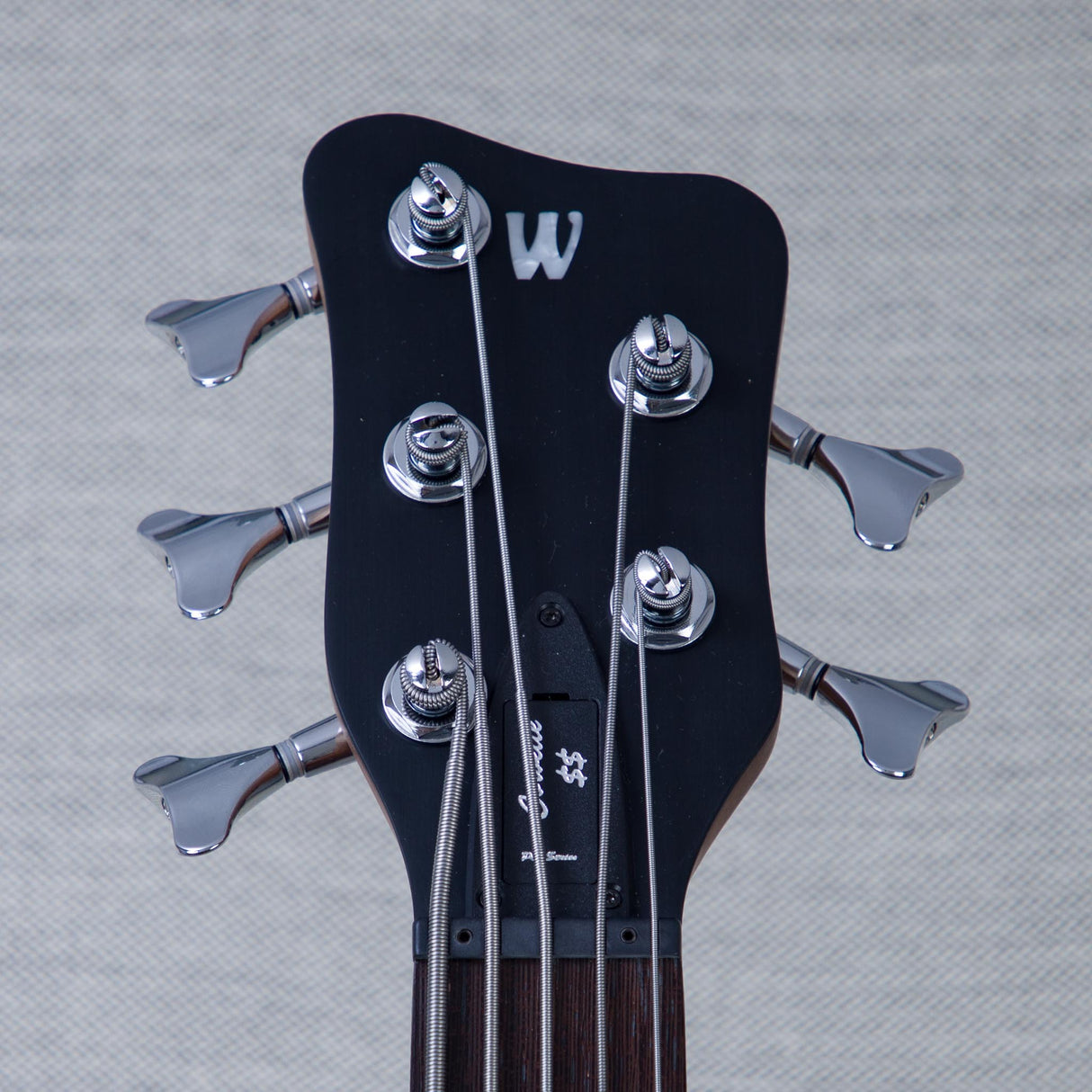 Warwick Corvette 5-String Electric Bass Guitar - Nirvana Black Transparent Satin - #GPS E 013106-24