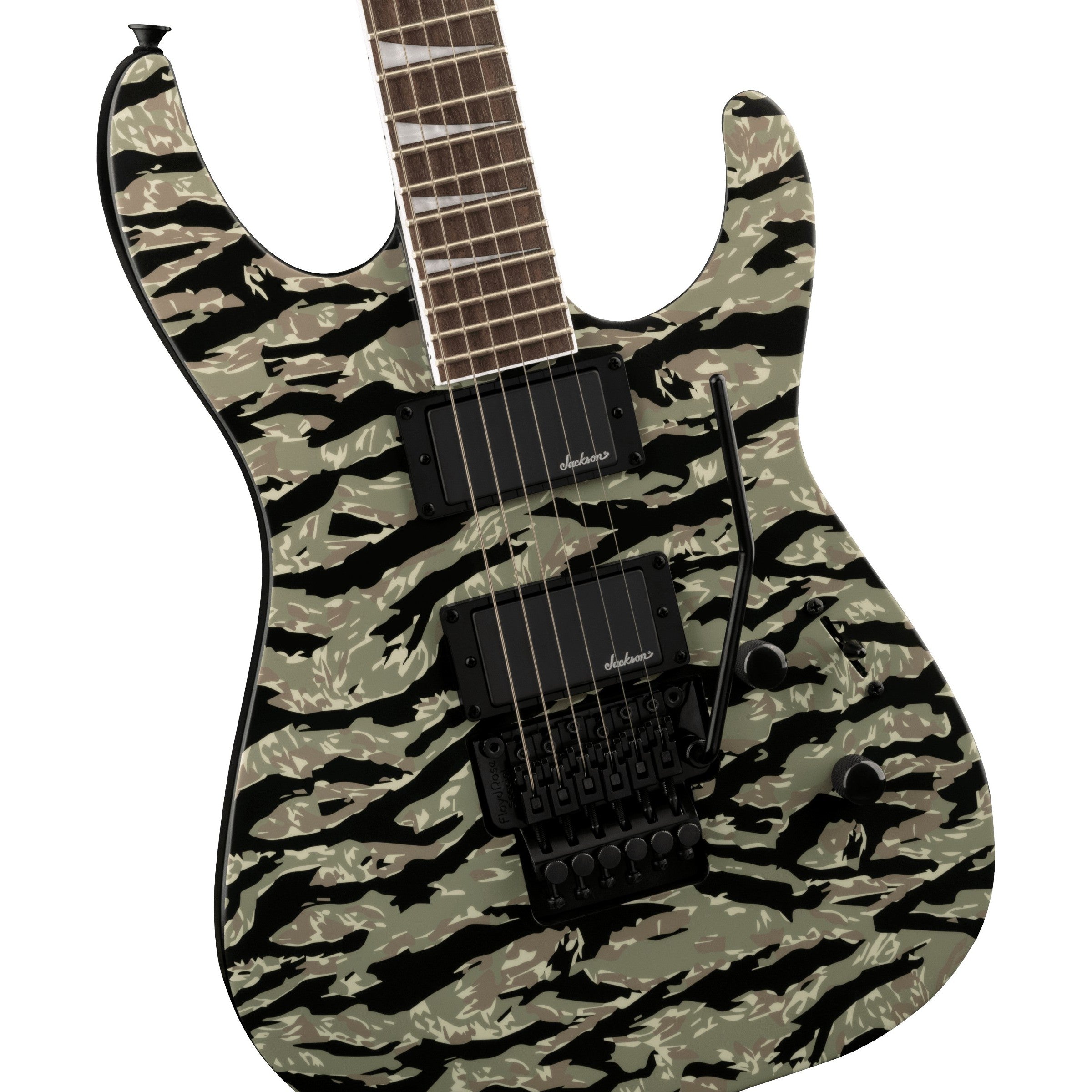 Jackson X Series Soloist SLX DX Camo Electric Guitar - Tiger