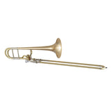 Bach 42AG Stradivarius Professional Tenor Trombone, Lacquer with Gold Brass Bell, Hagmann Valve - Open Box, Mint