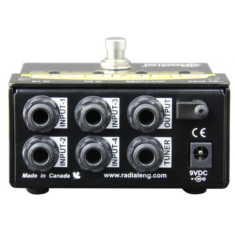instrument selector pedal Radial Engineering Bumper Instrument Selector Pedal