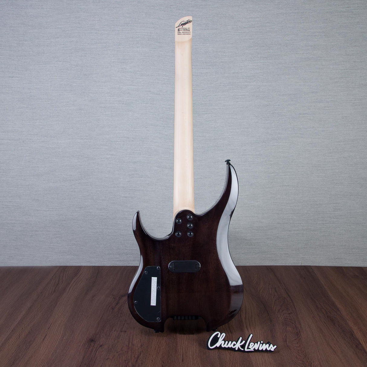 Legator Ghost Super Shred G6SS Electric Guitar - High Gloss Black Burl - #IM25060575