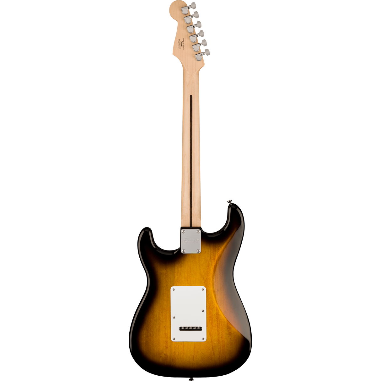 Squier Sonic Stratocaster Pack, Maple Fingerboard, 2-Color Sunburst, Gig Bag, 10G Amplifier - New