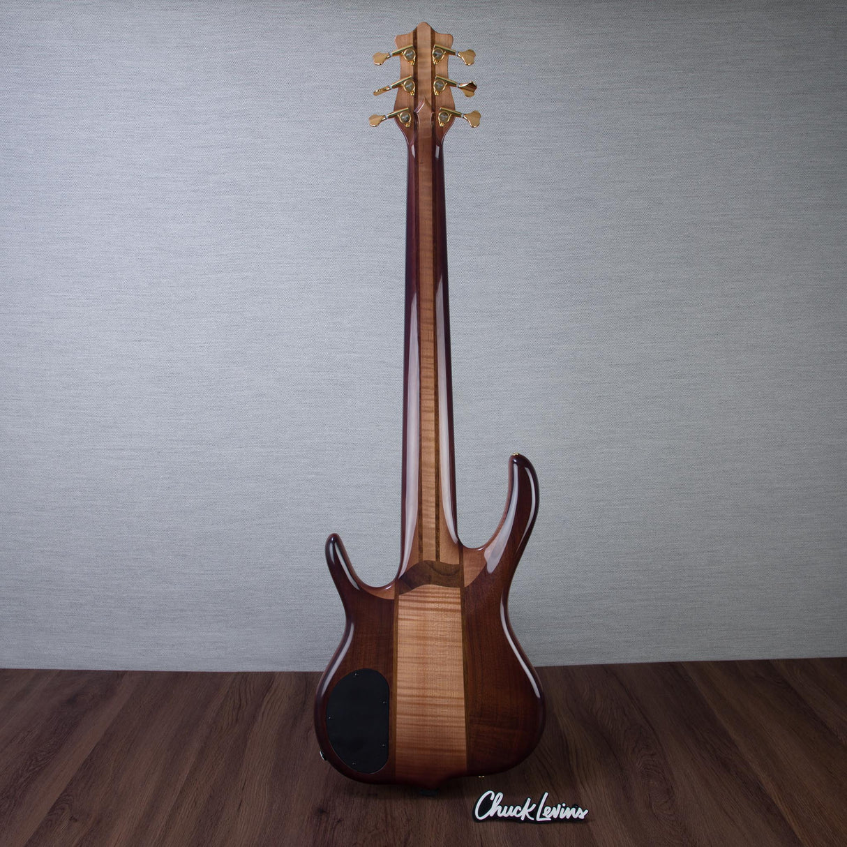 Ken Smith BSR-6TNE Black Tiger Electric Bass Guitar - Burst - #6TNE7084WB26