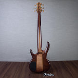 Ken Smith BSR-6TNE Black Tiger Electric Bass Guitar - Burst - #6TNE7084WB26