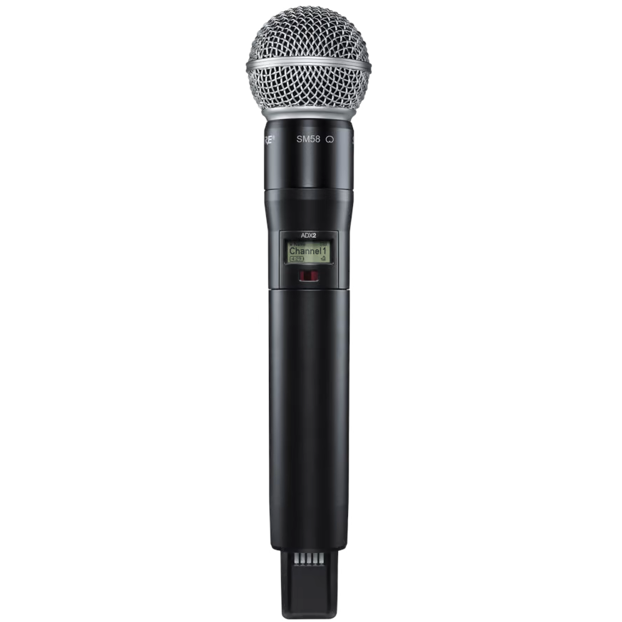 Shure ADX2/SM58 Handheld Wireless Microphone Transmitter, G57 Band - Open Box, Mint