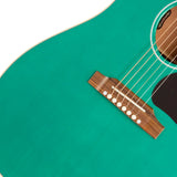 Gibson J-45 Standard Acoustic Electric Guitar - Translucent Teal