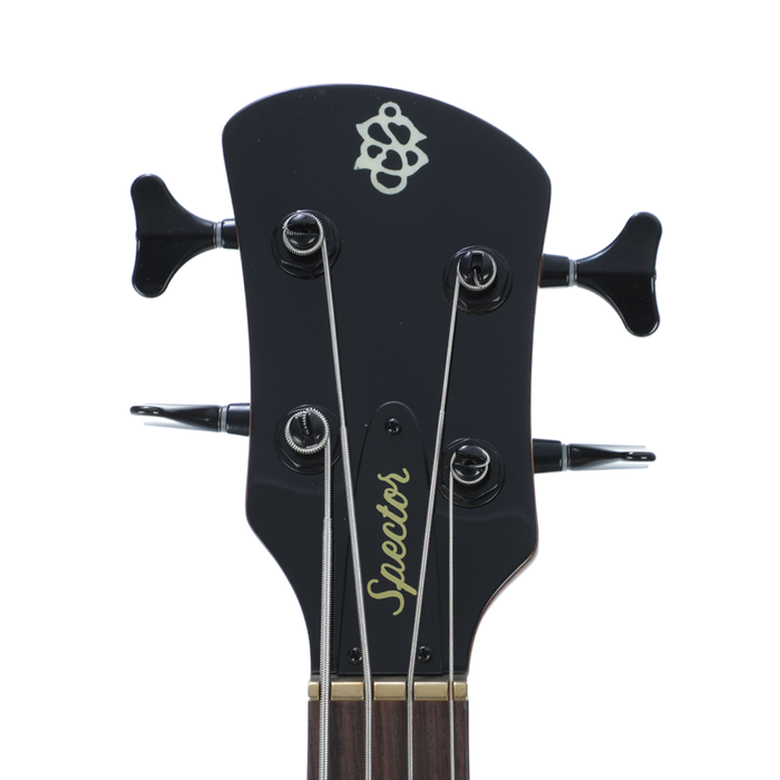Spector NS Ethos 4-String Bass Guitar - Super Faded Black Gloss Finish