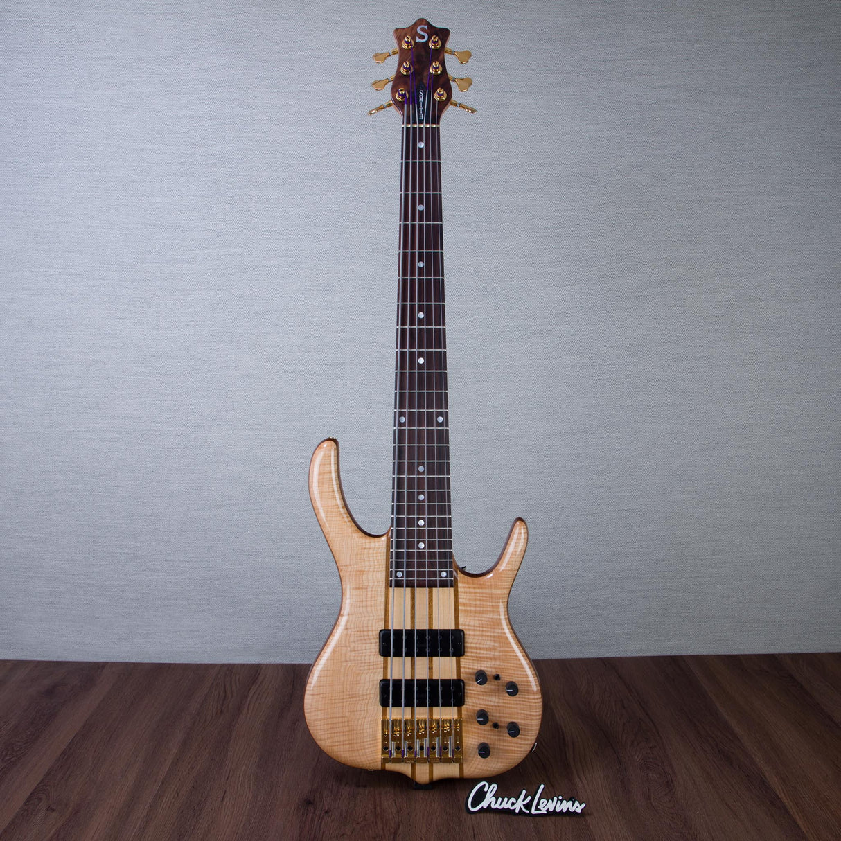 Ken Smith BSR-6WTE White Tiger Electric Bass Guitar - #6WTE708326