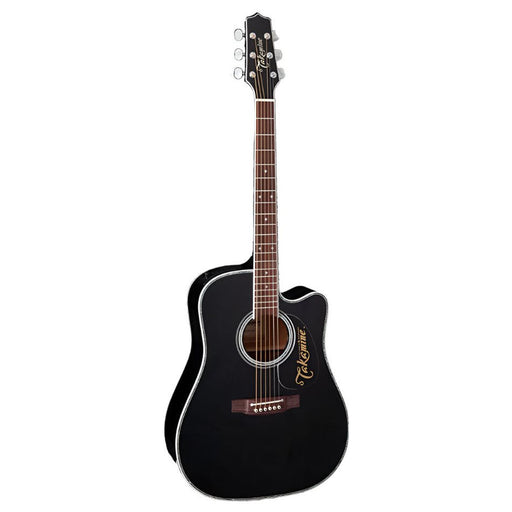 Takamine EF341DX Acoustic Guitar - Gloss Black