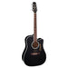 Takamine EF341DX Acoustic Guitar - Gloss Black