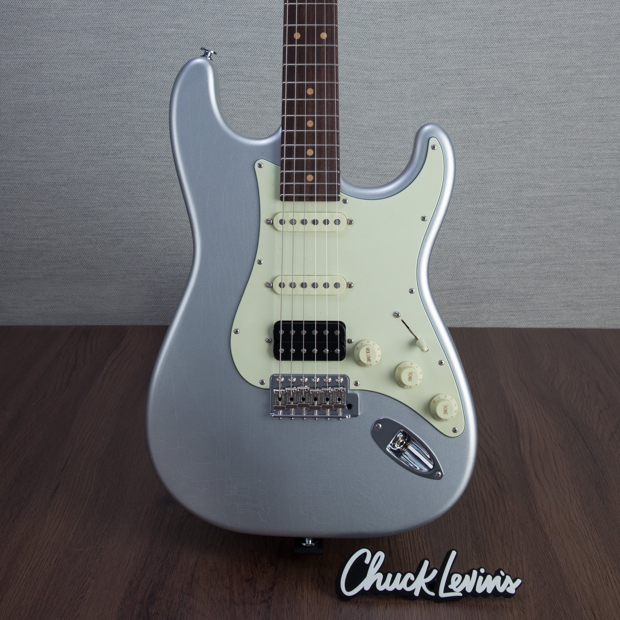 Suhr Classic S Vintage LE Electric Guitar - Firemist Silver