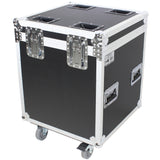 ProX XS-UTL4 ATA Utility Flight Travel Heavy-Duty Storage Road Case with 4-Inch in casters – 22.5x22.5x25 -Inch Exterior