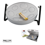 Jumbie Jam Table Top Steel Drum Kit - Silver Pan