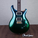 PRS Custom 24 Electric Guitar - Piezo Blue to Green Metallic Fade WIth Natural Back - #250397940