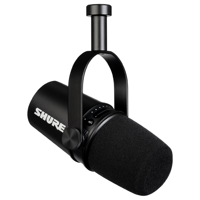 Shure MV7-K Podcast Microphone and SRH440A Pro Headphones Bundle