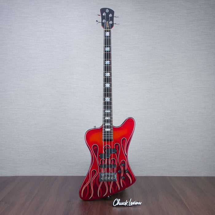 Spector USA Custom NS-2X Hot Rod Series Painted by Dan Lawrence Electric Bass Guitar - Hot Rod #3 - CHUCKSCLUSIVE - #1705