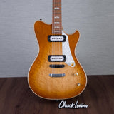Powers Electric A-Type Select Maple Electric Guitar - Wild Honey Burst - #B220