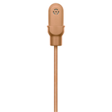 Shure DL4C/OMTQGA DuraPlex Omnidirectional Subminiature Microphone - Cocoa