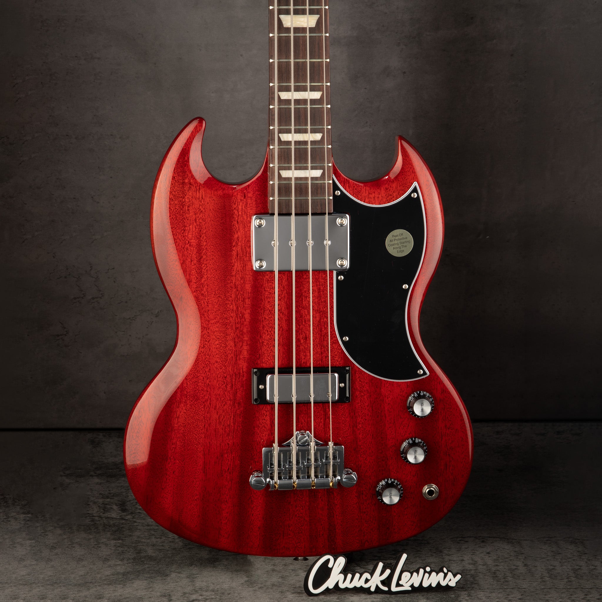 Gibson SG Standard Electric Bass Guitar - Heritage Cherry – Chuck