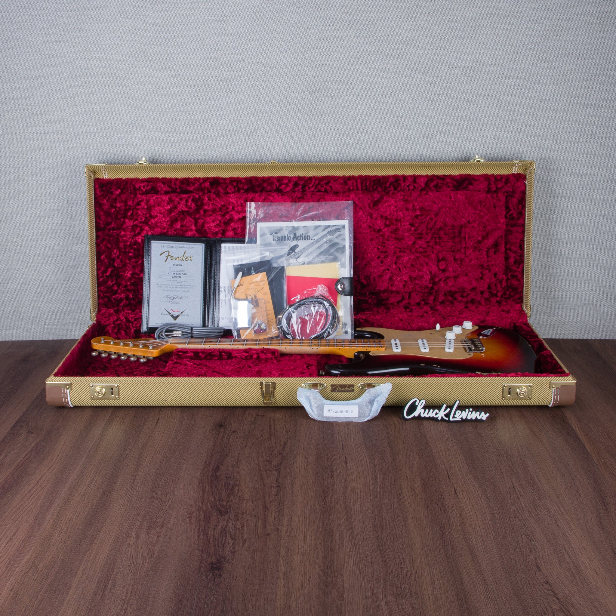 Fender Custom Shop 70th Anniversary 1954 Sratocaster Limited