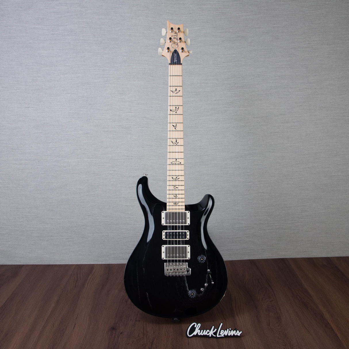 PRS Swamp Ash Special Electric Guitar, Maple Fingerboard - Black Doghair Smokeburst - #250401781