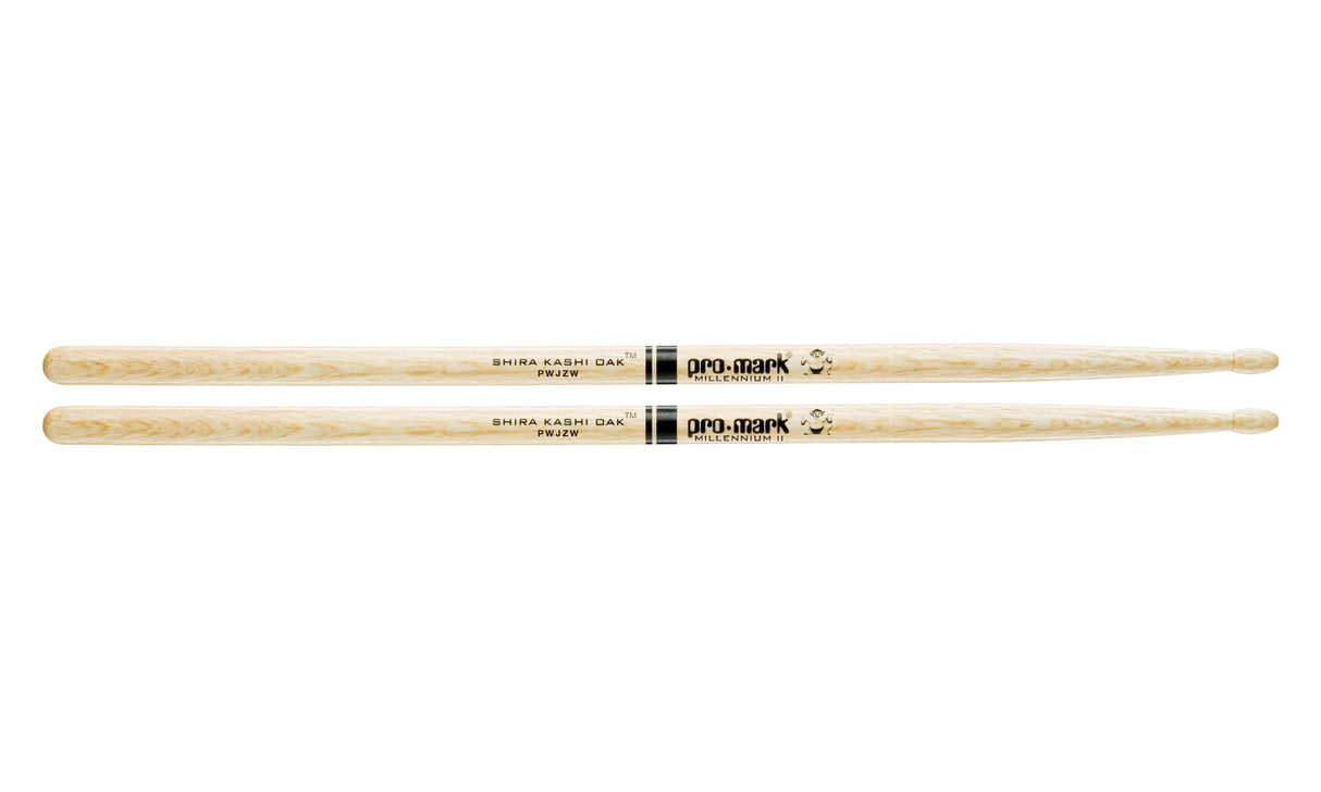 Promark PWJZW Shira Kashi Oak JA Jazz Wood Tip drumstick