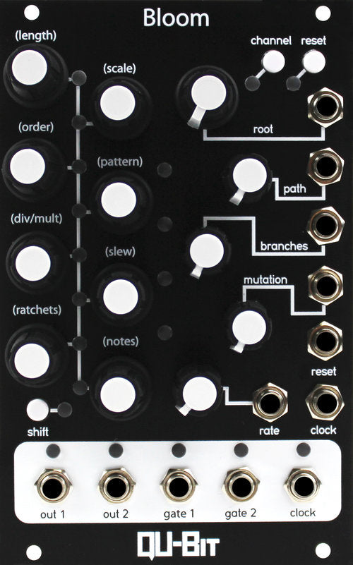 Qu-Bit Bloom Fractal Sequencer Module – Chuck Levin's Washington