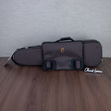 Marcus Bonna Tenor Trombone Case with Detachable Bell - Dark Brown