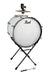 Pearl Banda Tambora W/ Stand, Cymbal Holder And Beater - White