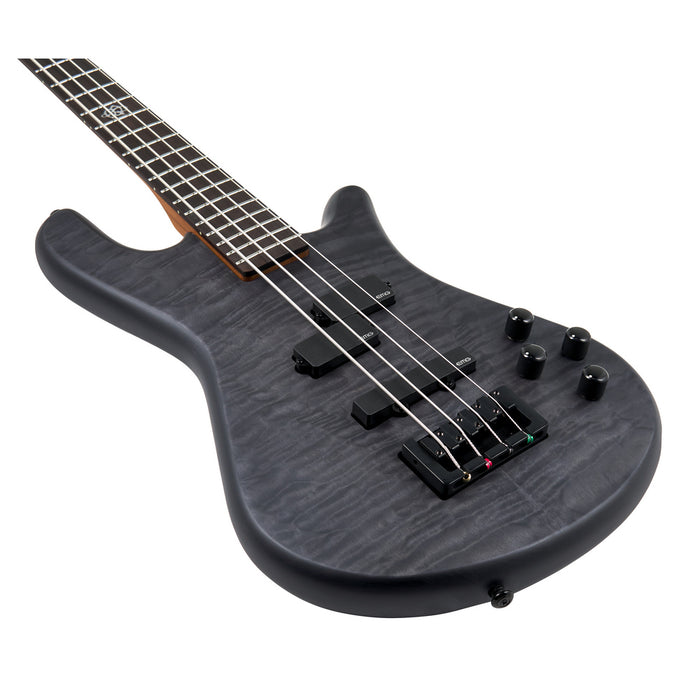 Spector NS Pulse II 4 Bass Guitar - Black Stain Matte - #21W211313 - Display Model