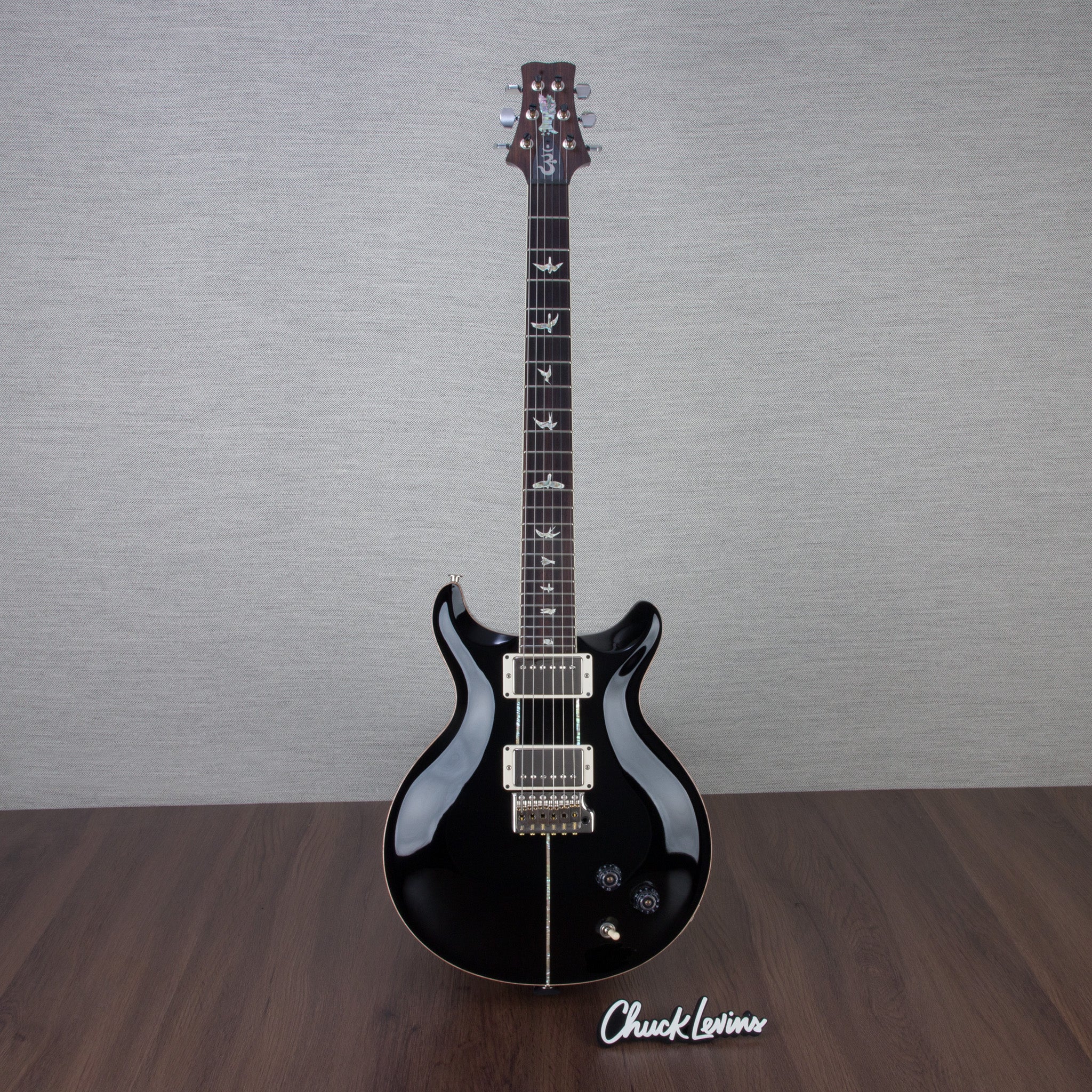 PRS Santana Retro Electric Guitar - Black - #230360969 – Chuck